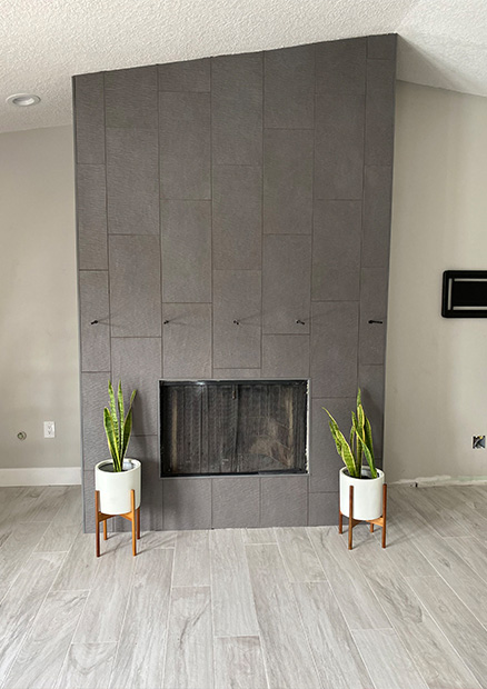 marble installation